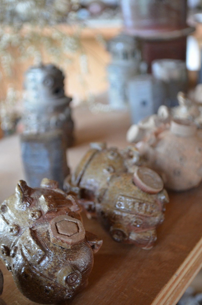 ミライノカセキ@渡邊さんの工房にて