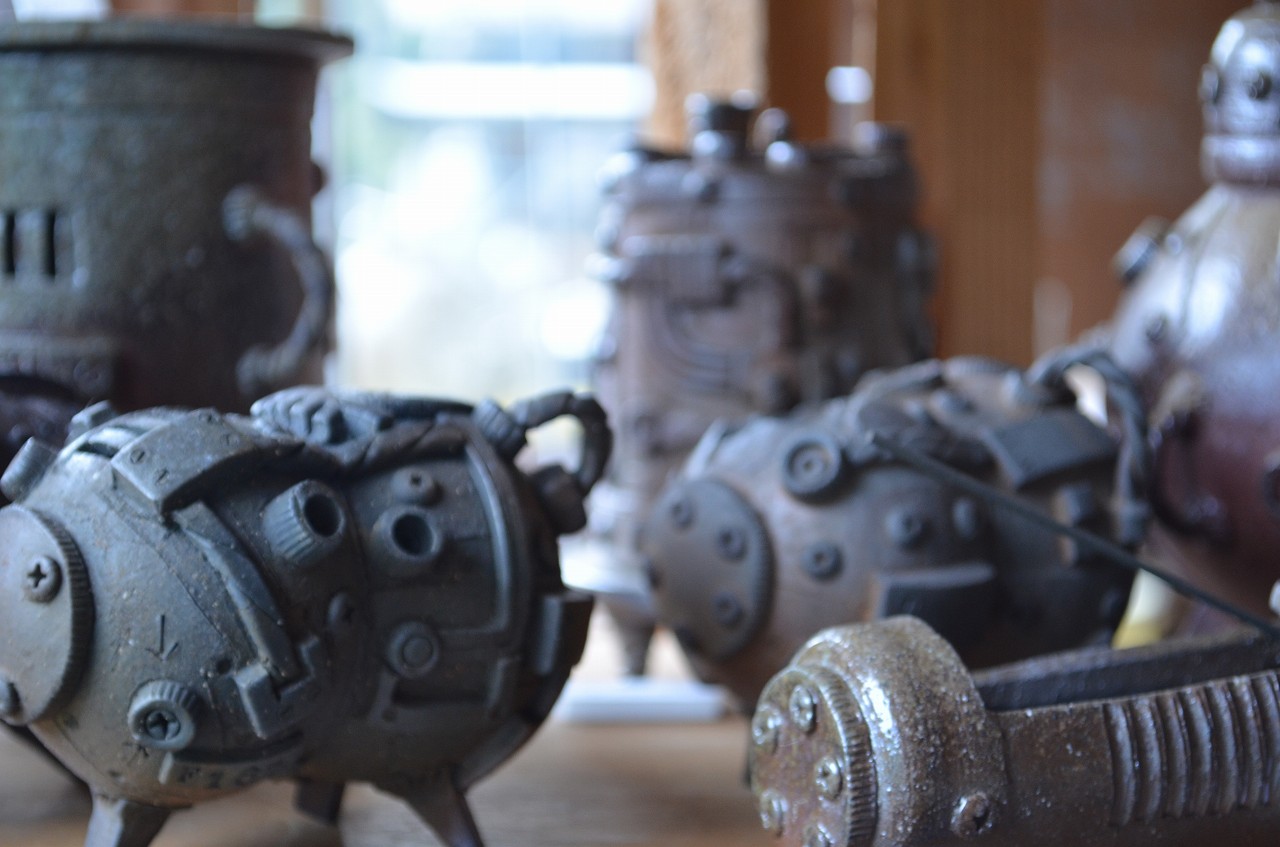 ミライノカセキ@渡邊さんの工房にて