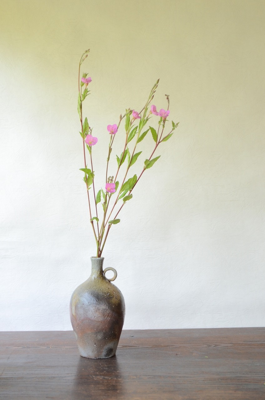 備前花入　QuietHouse　－夕化粧－