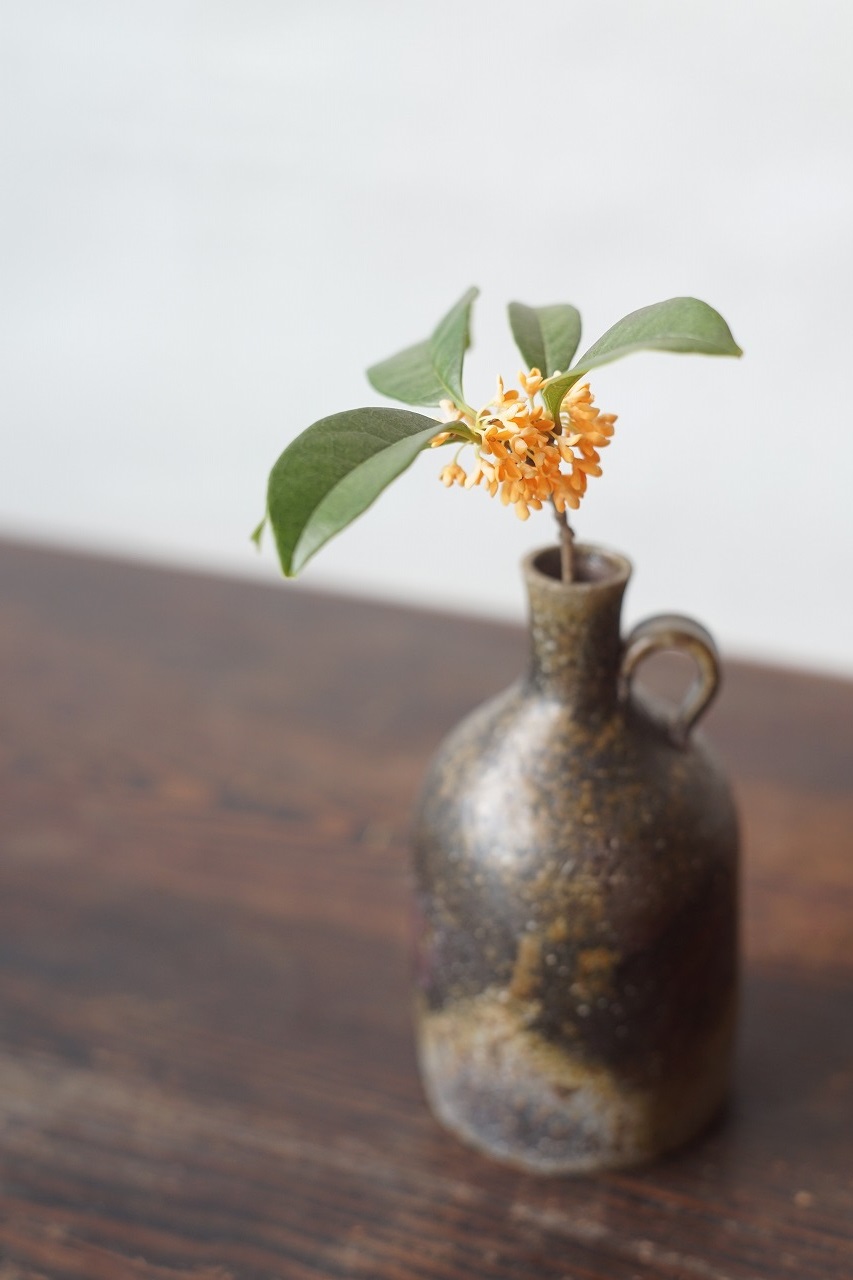 備前花入　QuietHouse　－金木犀－