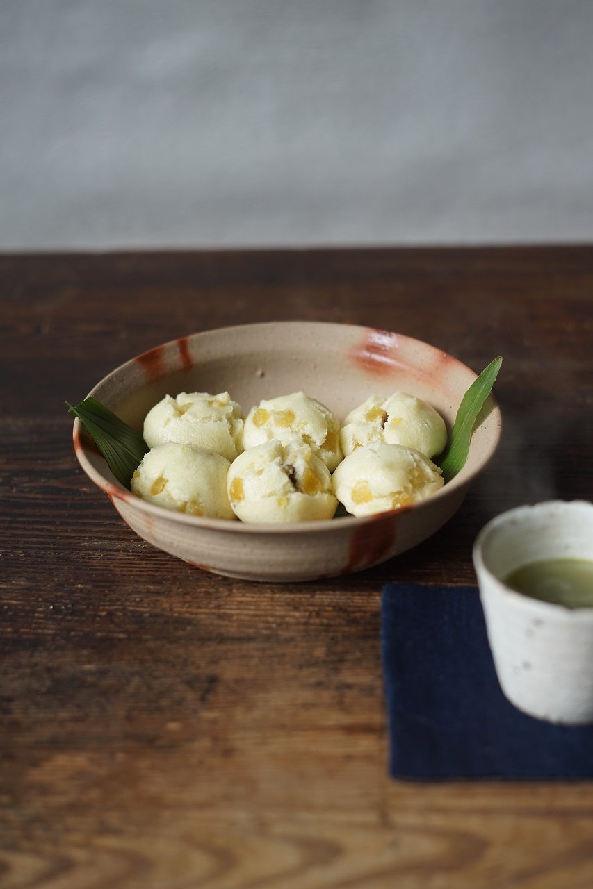 備前火襷鉢　Yoshiteru Takariki　－鬼まんじゅう－