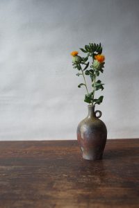 備前花入　QuietHouse　－紅花－