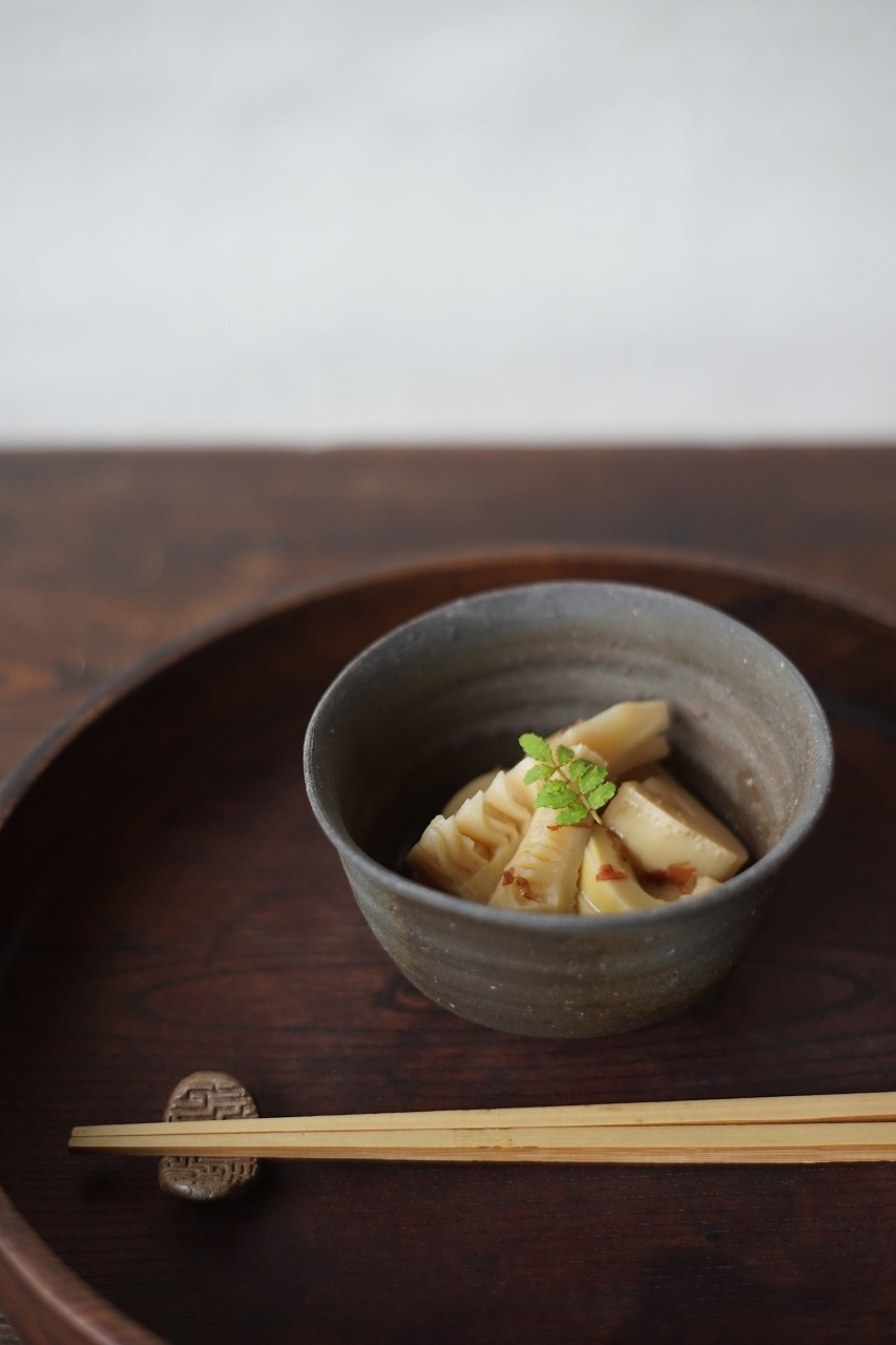 備前飯碗 Gousuke Yashiro -たけのこの煮物-