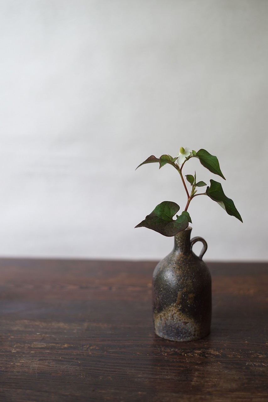 備前花入　QuietHouse　－ドクダミ－