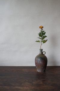 備前一輪花入　QuietHouse　－菊－