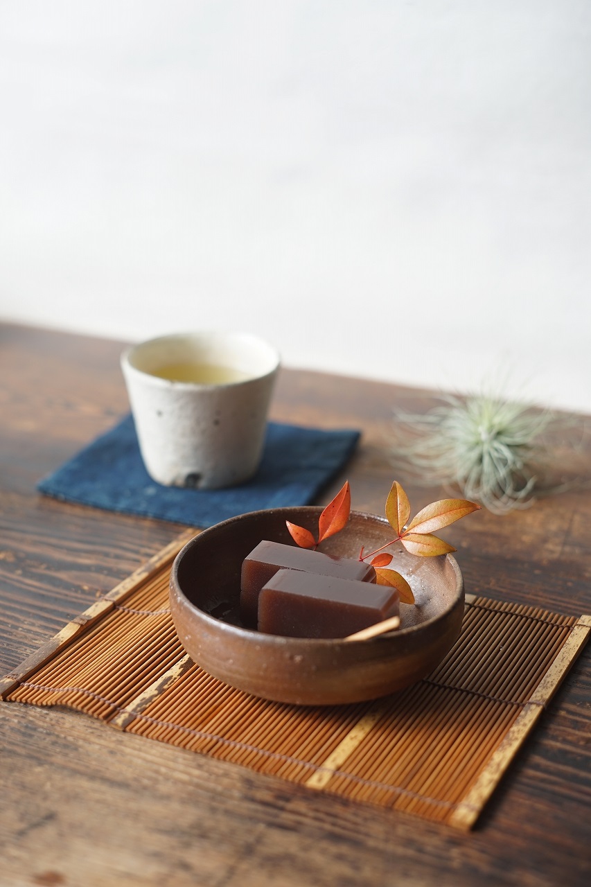 備前小鉢　Yoshiteru Takariki　ー塩ようかんー