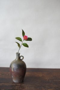 備前花入　QuietHouse　ー椿ー