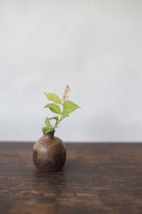 備前ミニ花入　Yuudai Hara　ーコバノズイナー