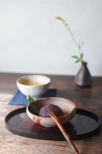 備前火襷小鉢　Yoshiteru Takariki　ーおはぎー