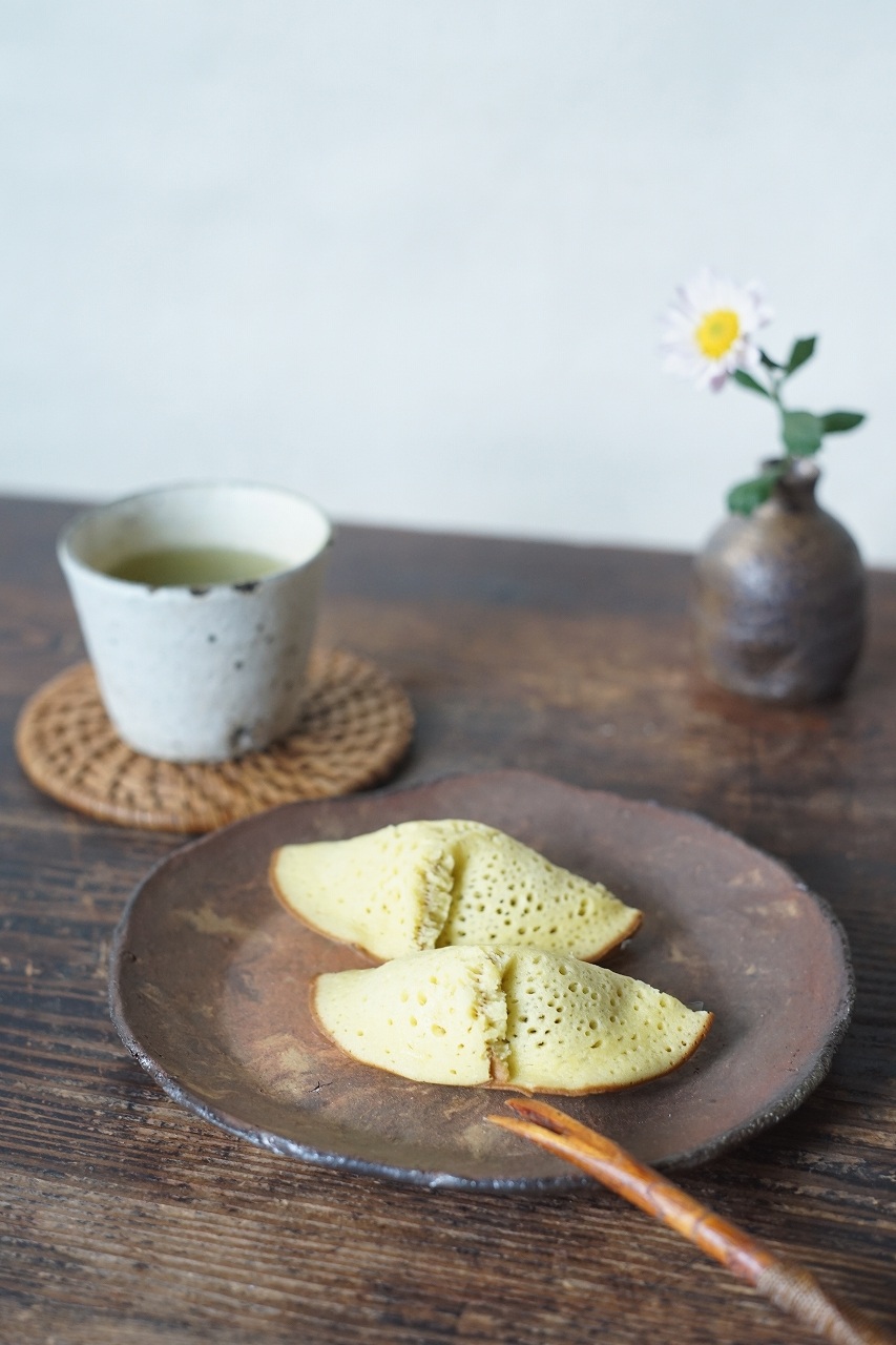 備前平小皿　Takahiro Hosokawa　－むらすずめ－