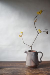 備前ピッチャー　Masahiko Kondo　－蝋梅－